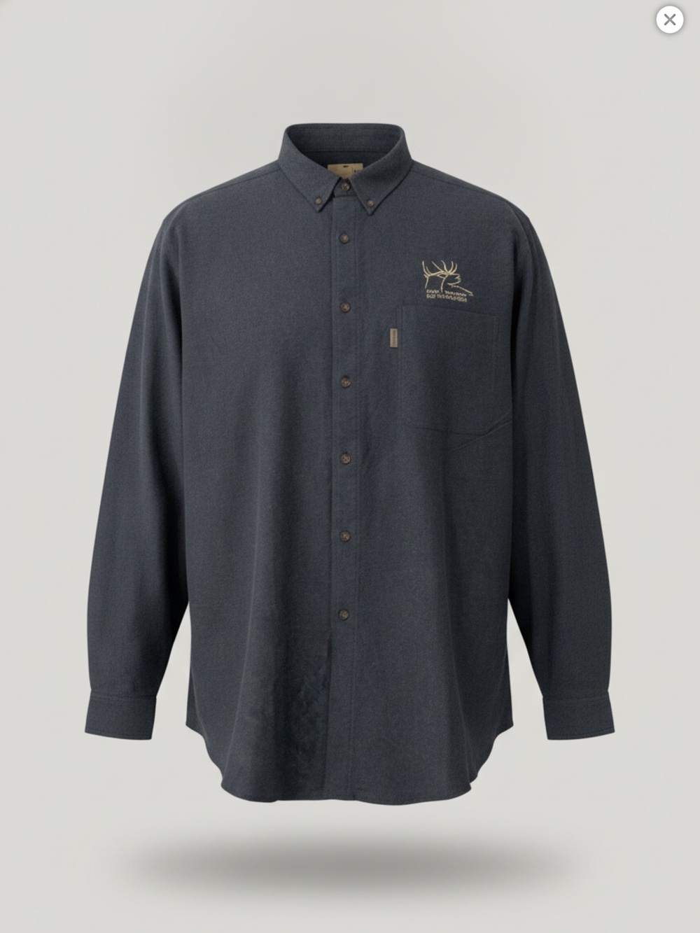 Woolrich Flannel Men's Long-Sleeve Button-Down Shirt